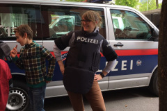 Besuch bei der Polizei 2017